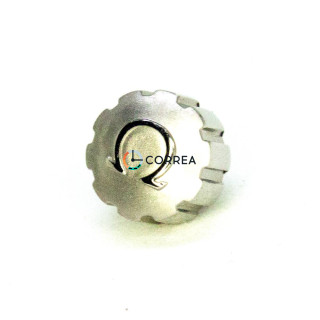 Заводная головка Omega белая GSOM-004